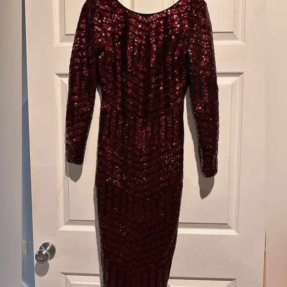 strapless open back dress Melania Dress – Dress the Population main image 1
